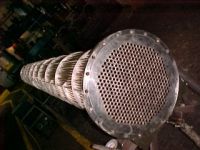 24 FT Long Replacement Heat Exchanger Bundle With 389 Ea. Three-Quarters Inch O.D. .065 Wall T316L Tubes